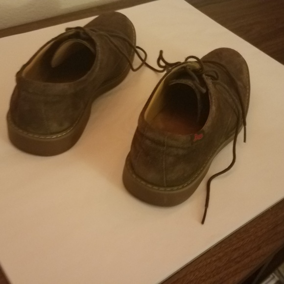 G.H. Bass & Co chocolate brown suede pasadena buck - Picture 4 of 5